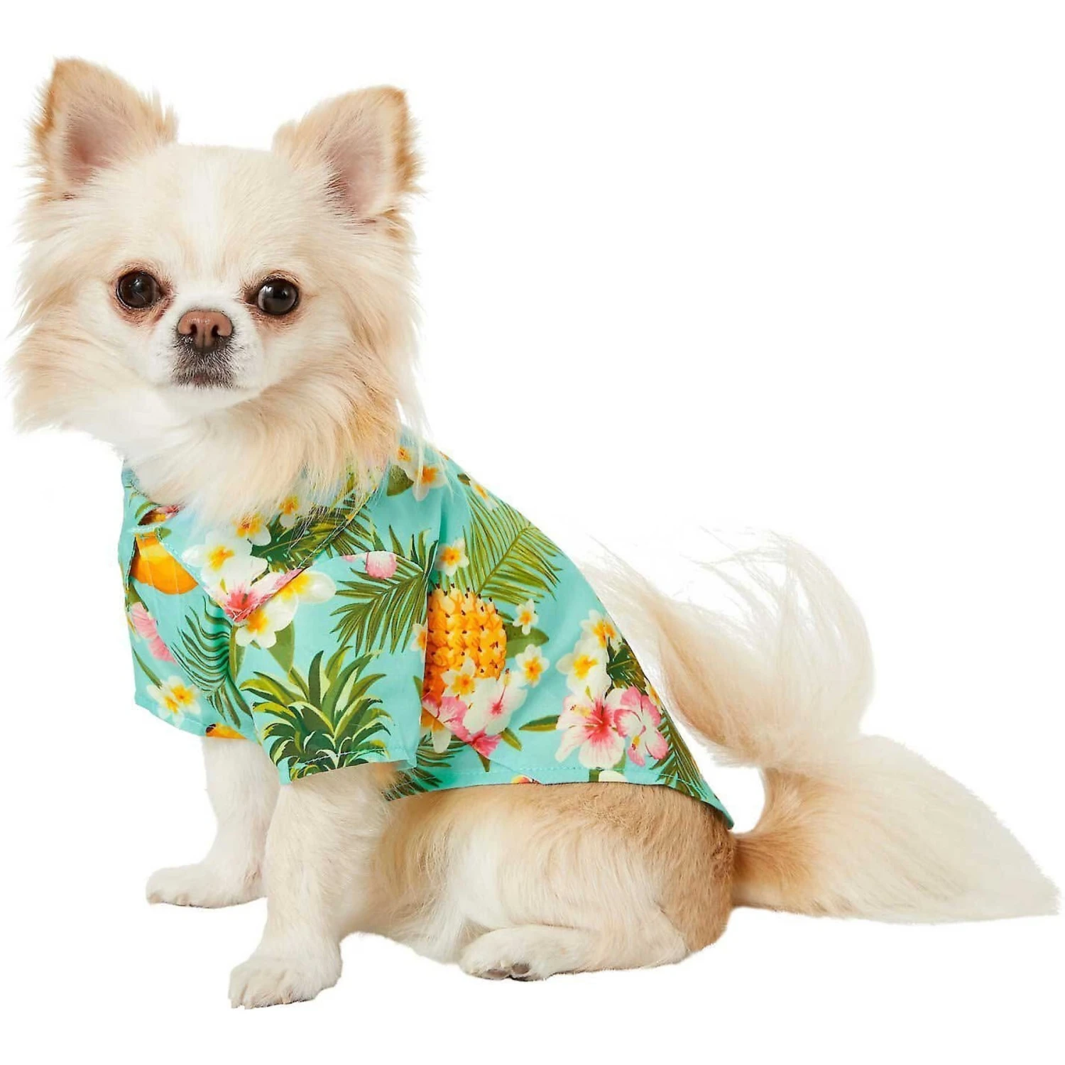 Frisco Pineapple Hawaiian Camp Dog & Cat Shirt - Image 4