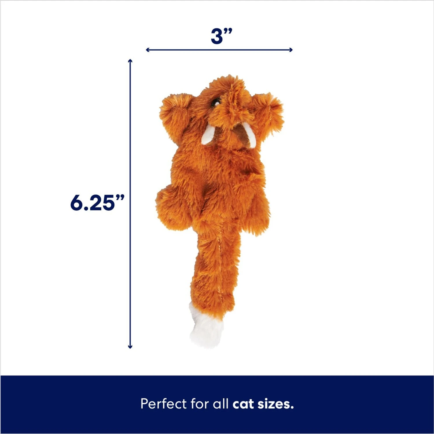 Frisco Squirrel Plush Cat Toy With Refillable Catnip - Image 2