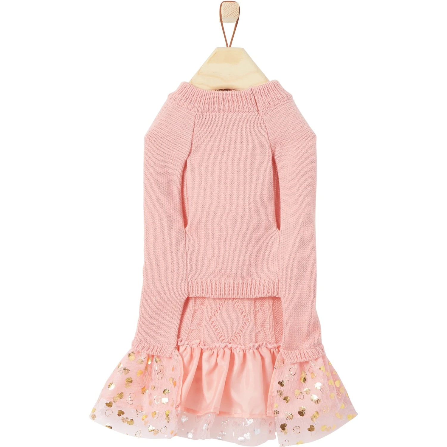 Frisco Cable Knit Dog & Cat Sweater Dress - Image 5