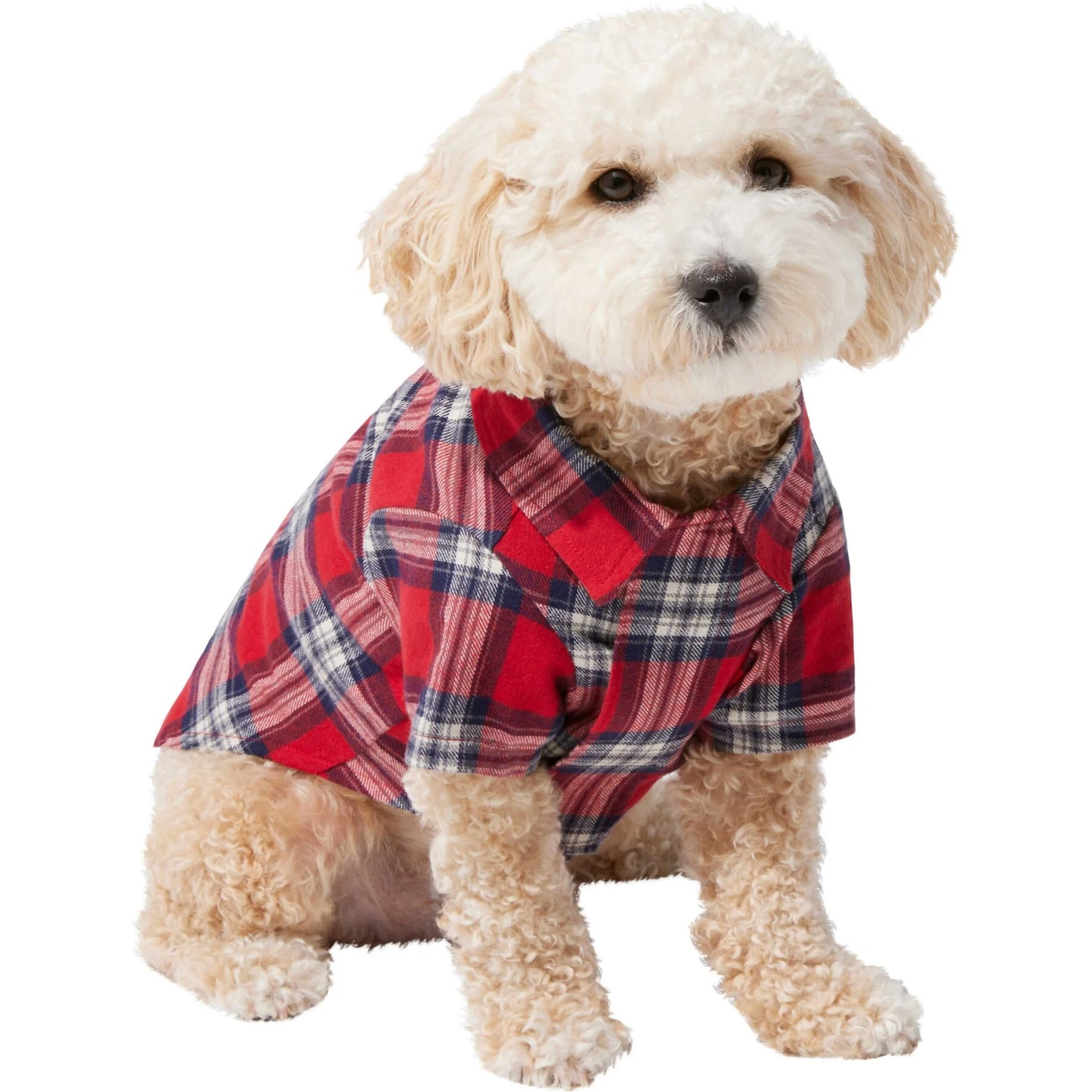 Frisco Red Plaid Dog & Cat Shirt - Image 3