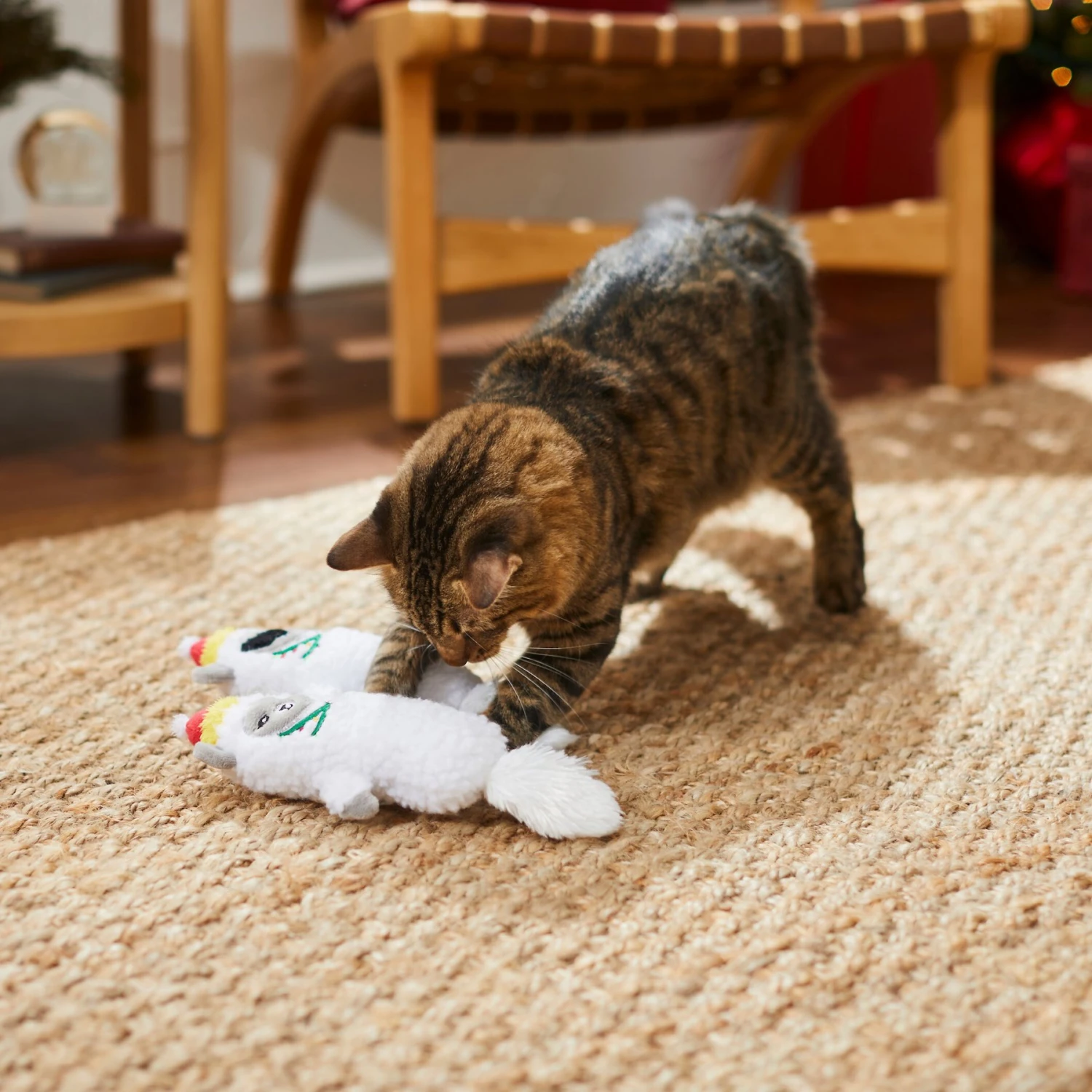 Frisco Llama Kicker Plush Cat Toy With Catnip, 2 Count - Image 3