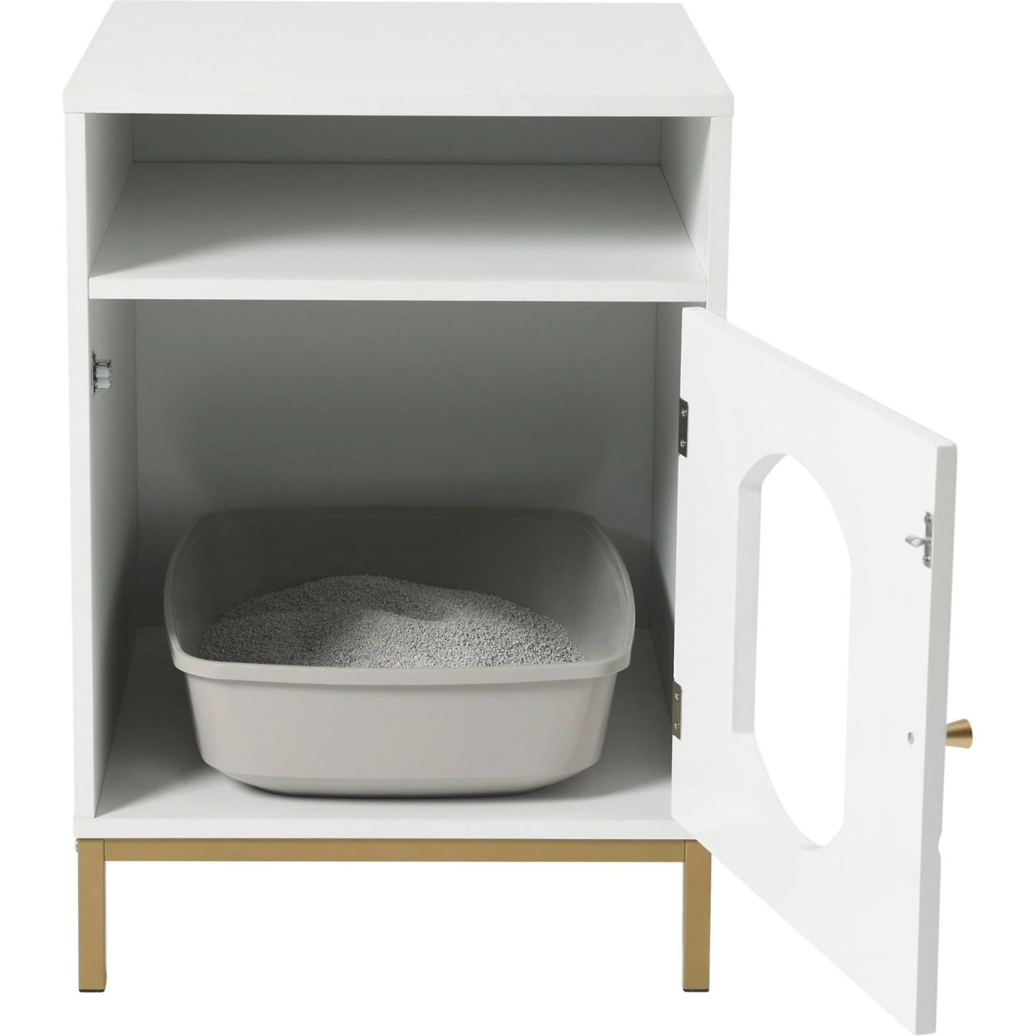Frisco Elevated Side Table Litter Box Cover - Image 4