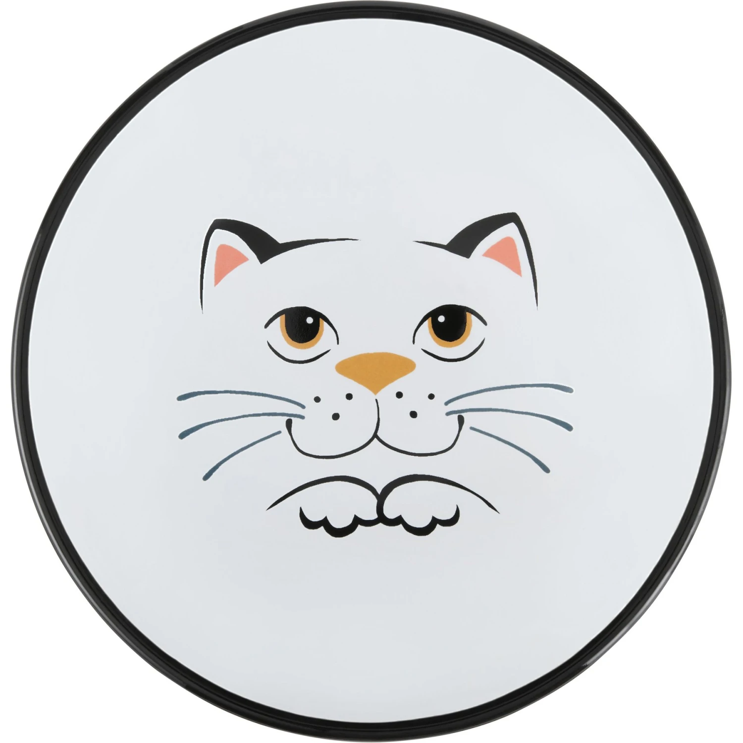 Frisco Cat Face Wide Shape Elevated Non-Skid Ceramic Cat Bowl - Image 4