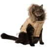 Frisco Heavy Weight Matte Quilted Dog & Cat Parka With Cozy Fleece Lining
